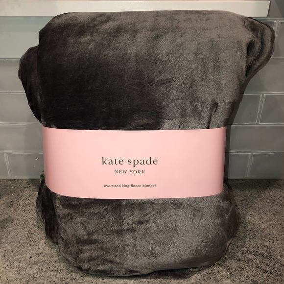 kate spade Bedding Nwt Kate Spade Oversized King Blanket Poshmark
